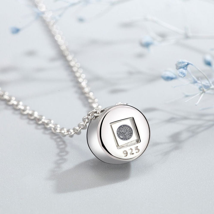 Gepersonaliseerde Foto Projectie Ketting - Ronde - Remigifts